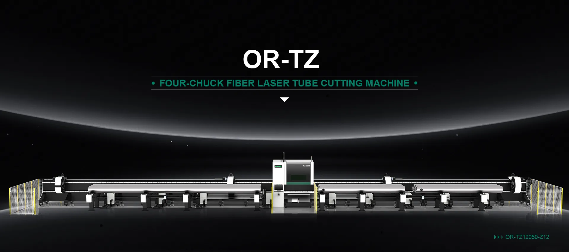 oreelaser-tz four chuck tube  laser cutting machine